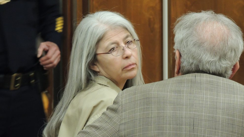 Monica Mogg, defendant; defense attorney Robert N. Kalisch Jr.