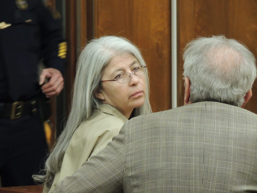 Monica Mogg, defendant; defense attorney Robert N. Kalisch Jr.