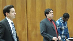 Prosecutor Joseph Torre, defense attorney Ron Bar-Nadav