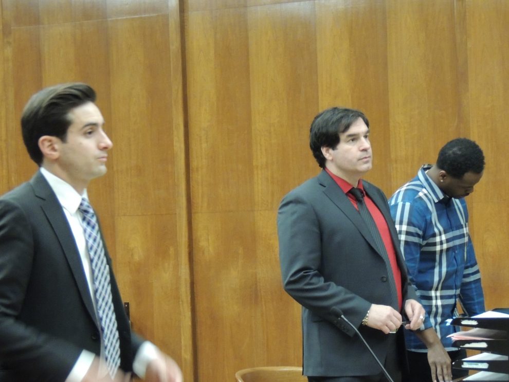 Prosecutor Joseph Torre, defense attorney Ron Bar-Nadav