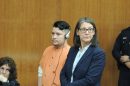 Walter Rodriguez of Rutherford, attorney Ilene McFarland,