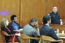 Jeavonte Dennis, attorney Dianne D'Alessandro, defendant Nyje "Mook" Johnson, attorney Jose Torres