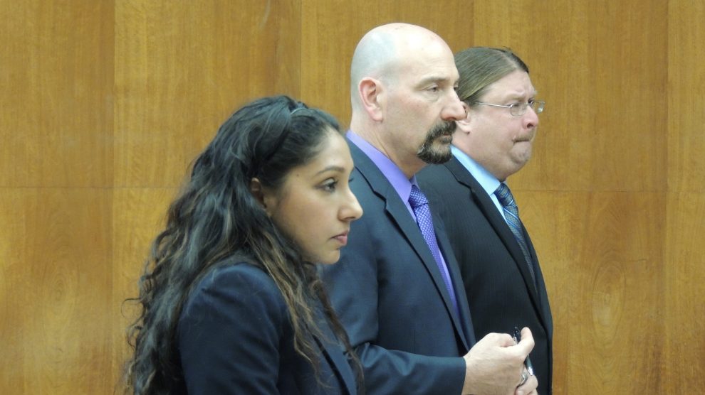 Prosecutor Deepa Jacobs, Special Victims Unit; defense attorney John Latoracca, defendant Kevin Van Mater