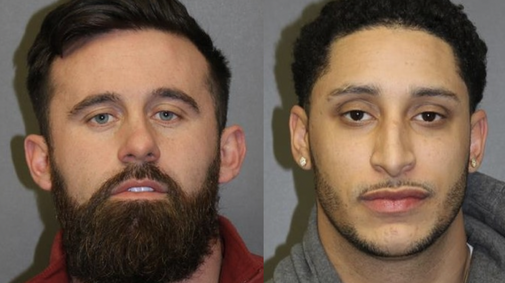 Stephen K. Frazier and Jordan Pope-Didier were charged with theft and drugs-Photo Cliffside Park PD